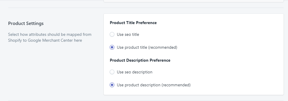 Product Title in shopify